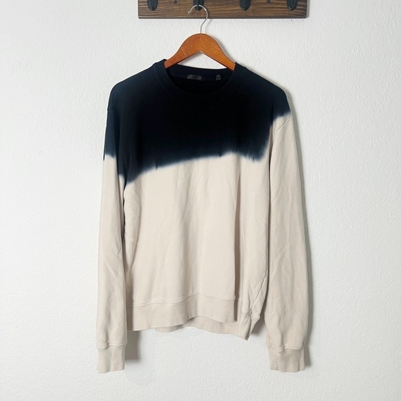ATM Anthony Thomas Melillo Dip Dye Crewneck Sweater - Picture 4 of 9